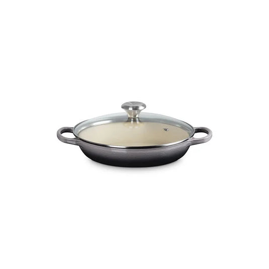 Le Creuset Signature Round Braiser with Glass Lid 2 1/4 qt.