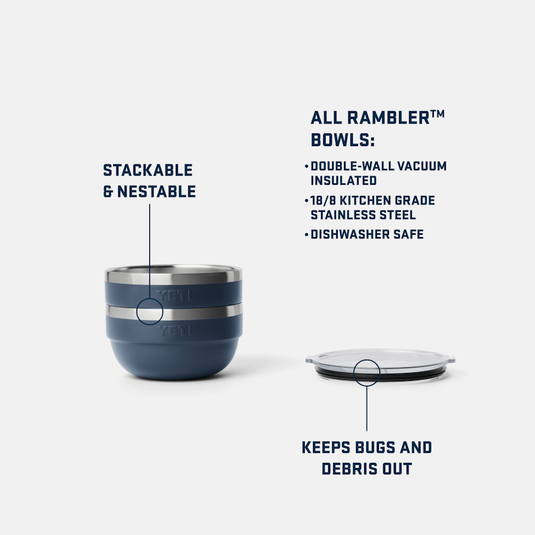 YETI Rambler 1 Qt Insulated Bowl