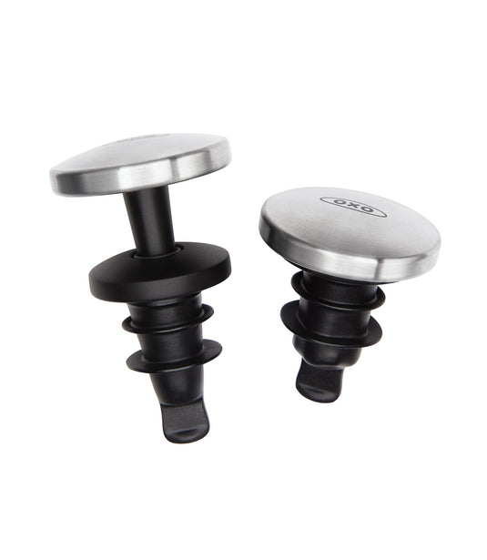OXO 2-Piece Spillproof Wine Stopper