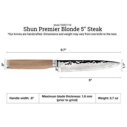 Shun Premier Blonde 5" Steak Knife