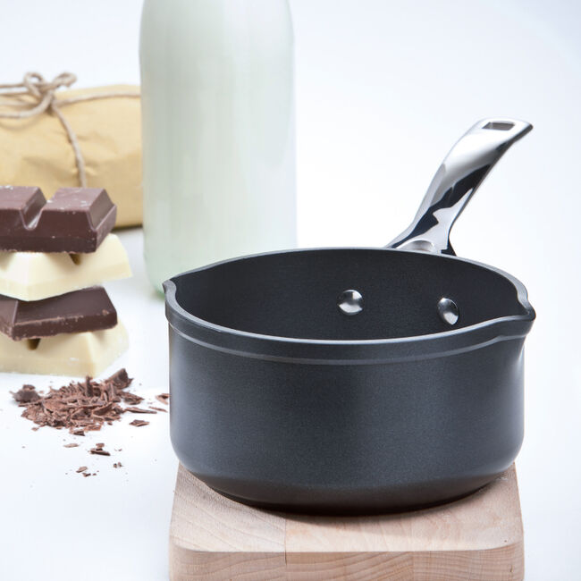 Load image into Gallery viewer, Le Creuset Toughened Nonstick PRO Saucepan w/ Dual Pour Spouts
