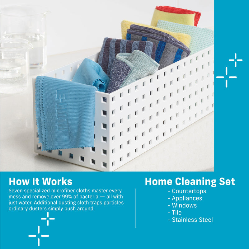 Load image into Gallery viewer, E-Cloth Home Cleaning Pack 8-Pack
