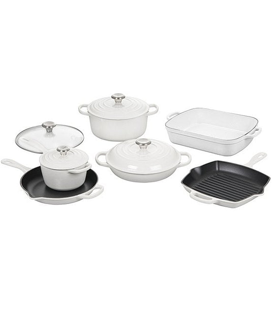 Le Creuset 10-Piece Cast Iron Set