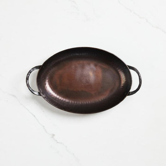 Smithey Ironware Carbon Steel Oval Roaster