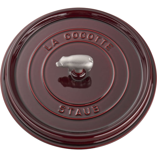 Staub Pig Shallow Cocotte Cochon 6 Qt.