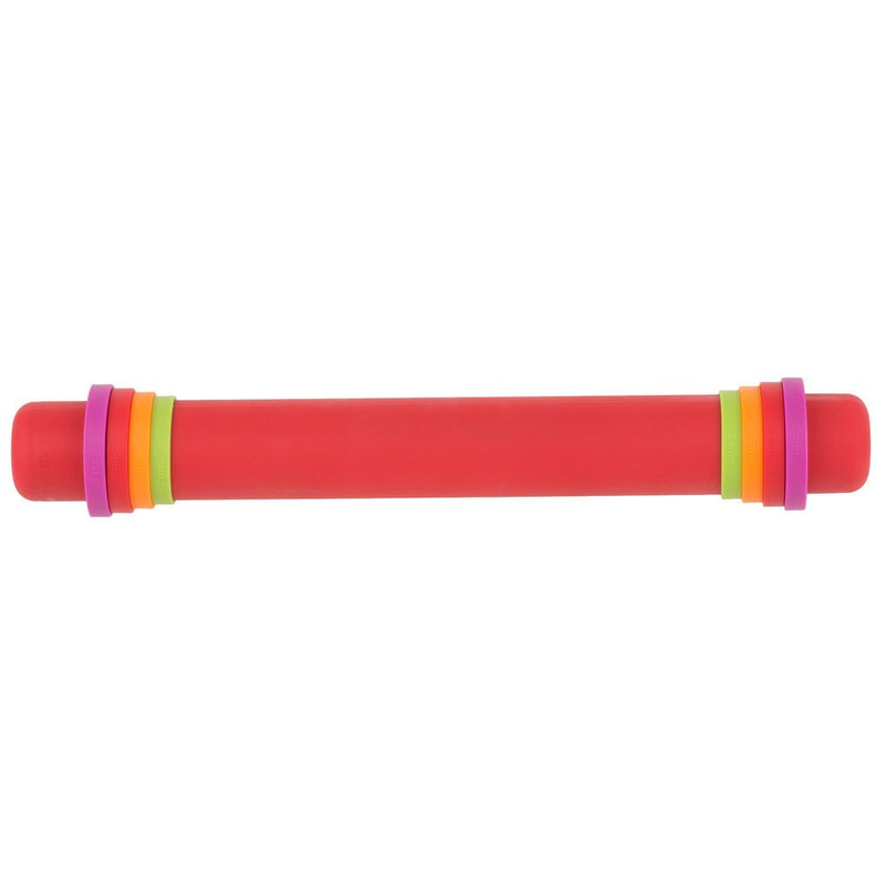 Load image into Gallery viewer, Mastrad 16" French-Style Silicone Rolling Pin w/ Rings

