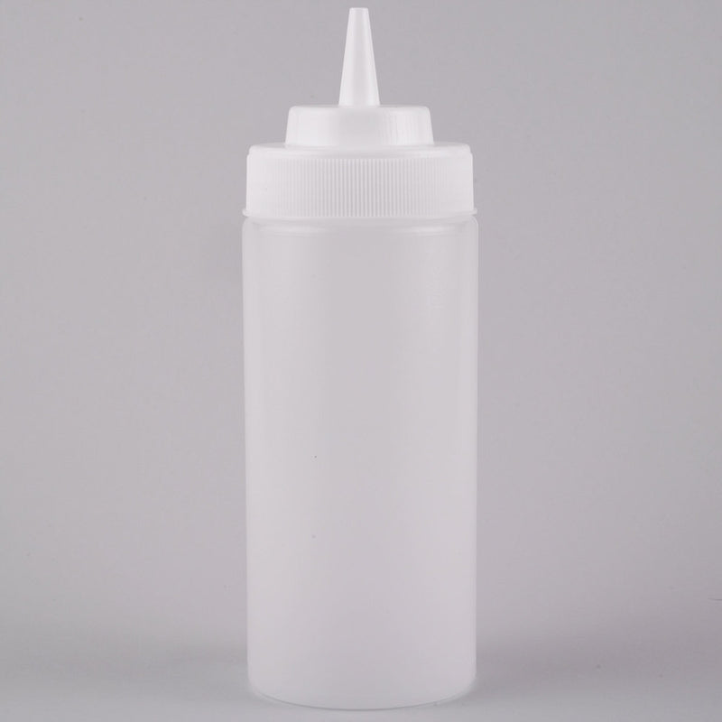 Load image into Gallery viewer, Choice 16 oz. Clear Wide Mouth Squeeze Bottle – 6/Pack
