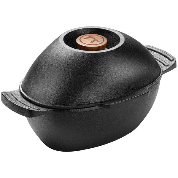 Load image into Gallery viewer, Outset Cast Iron Mussel Pot
