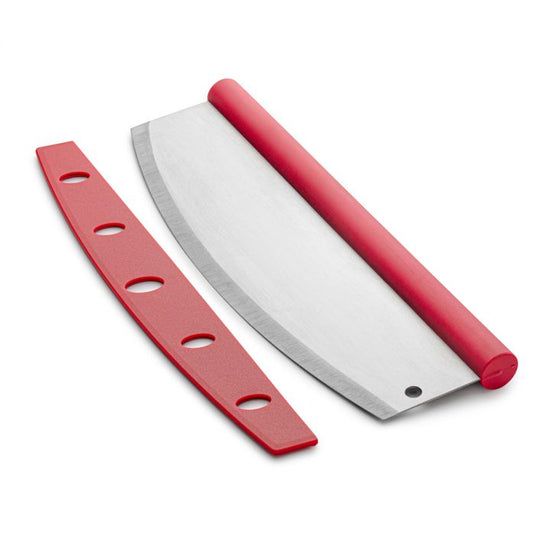 Cousin Luca's Rocking Pizza Cutter with Blade Guard