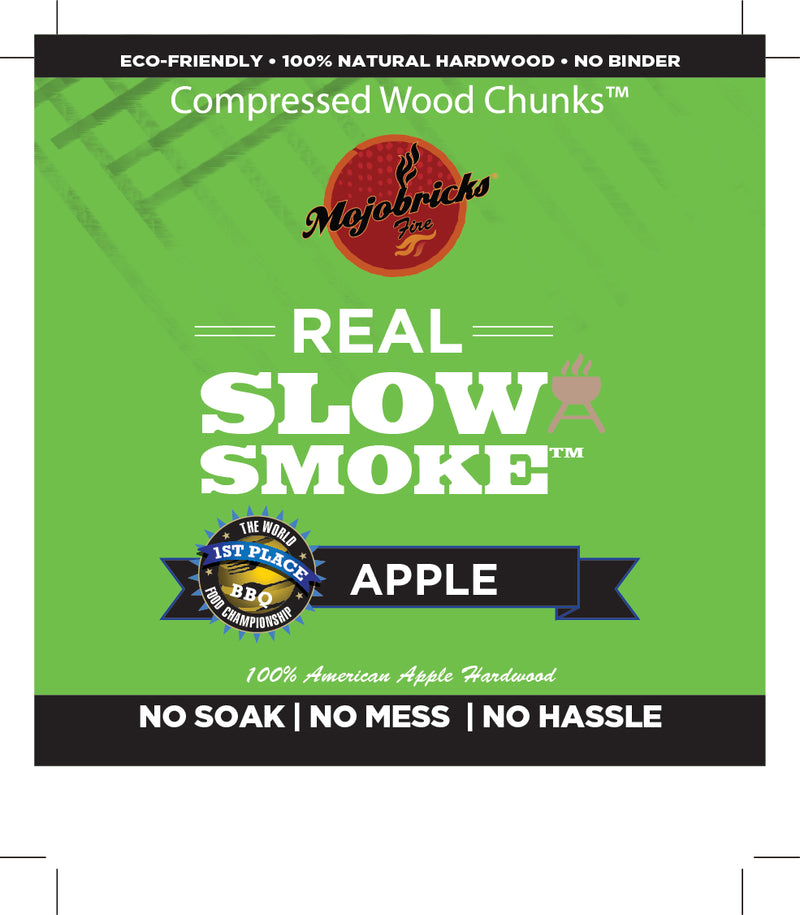Load image into Gallery viewer, Mojobricks Bar-B-Qubes APPLE (Medium size)
