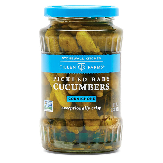 Tillen Farms Pickled Baby Cucumbers