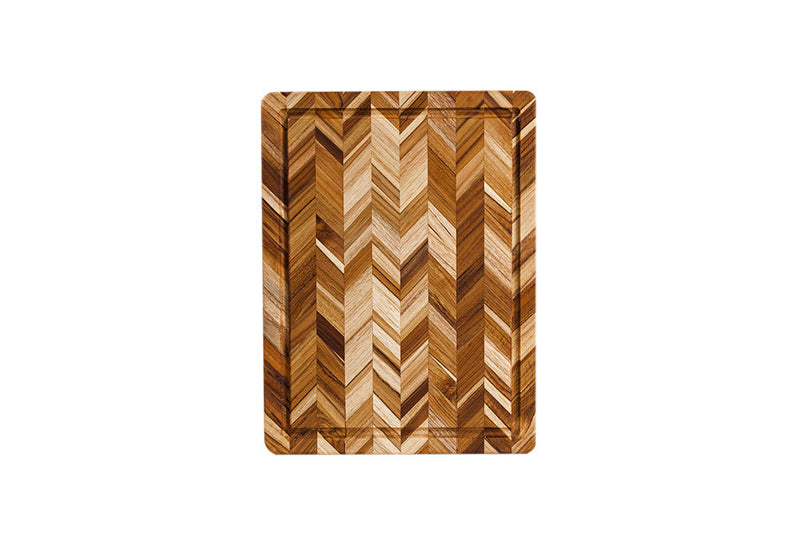 Load image into Gallery viewer, Teakhaus 323 Herringbone Cutting Board (L)
