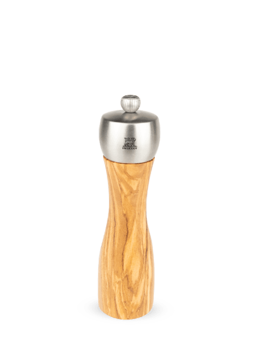 Peugeot Fidji Olive + Stainless Steel 8