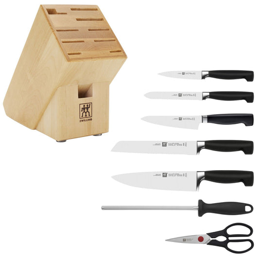 Zwilling Four Star 8pc Anniversary Knife Block Set **Flash Sale