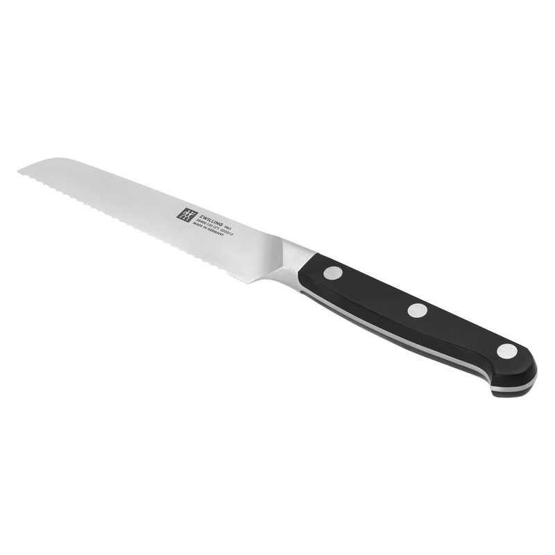 Load image into Gallery viewer, Zwilling Pro 5" Serrated Utility Knife
