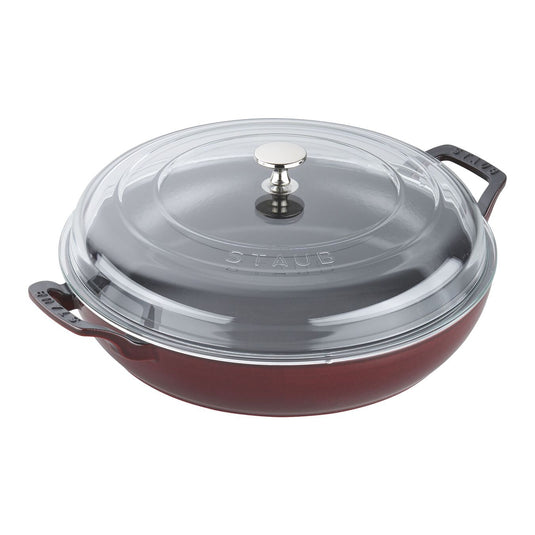Staub 3.5 Qt. Braiser w/ Glass Lid *Sale*