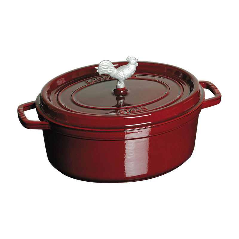Load image into Gallery viewer, Staub Rooster Coq Au Vin Cocotte 5.75 QT
