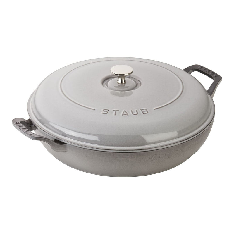 Load image into Gallery viewer, Staub 3.5 Qt. Cast Iron Braiser

