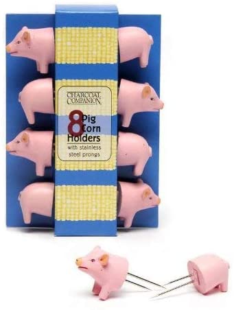 Load image into Gallery viewer, Charcoal Companion Corn Holders, 4 Pairs
