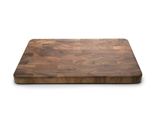 Ironwood Gourmet Acacia Wood Large Charleston End Grain Prep Station 28217
