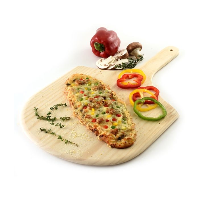 Load image into Gallery viewer, Norpro 14” Wood Pizza Peel/Paddle
