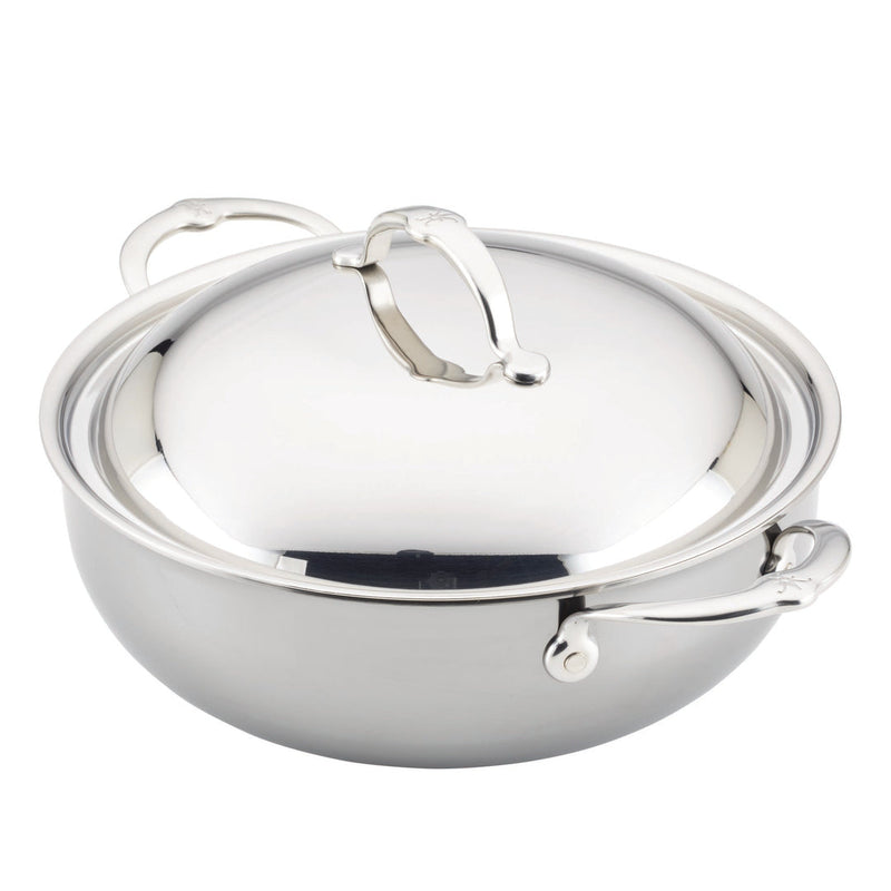 Load image into Gallery viewer, Hestan NanoBond Titanium Dutch Oven 5-Quart
