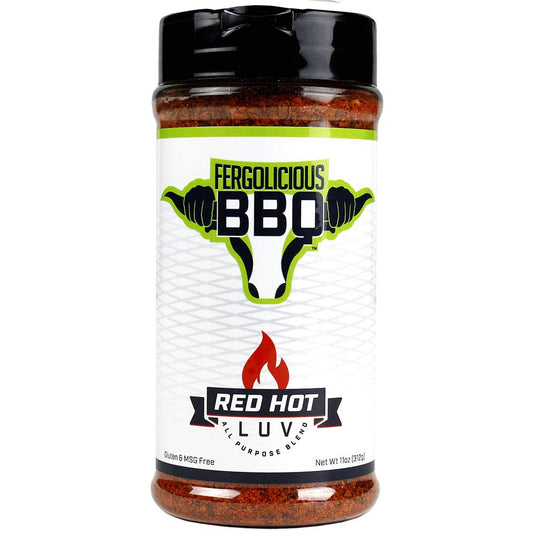 Fergolicious BBQ Red Hot LUV Rub – 11 OZ
