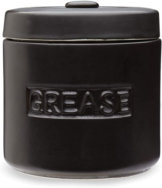 Fox Run Black Grease Container