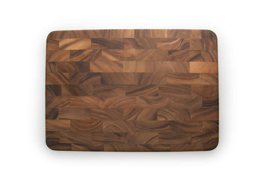 Ironwood Gourmet Acacia Wood Large Charleston End Grain Prep Station 28217