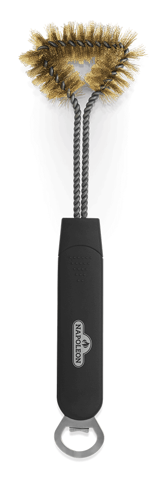 Napoleon Three Sided Brass Grill Brush