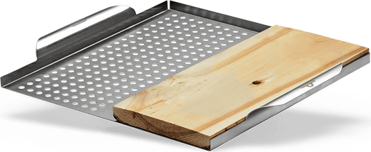 Napoleon Stainless Steel Multi-functional Topper with Cedar Plank 70026