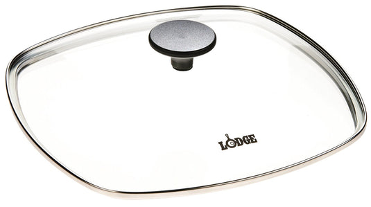 Lodge 10.5 Inch Square Tempered Glass Lid