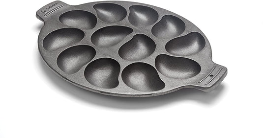Outset Cast Iron Oyster Grill Pan 76225
