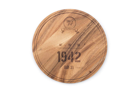 Ironwood Circle Serving Board 1942 Wine Barrel 28445E336
