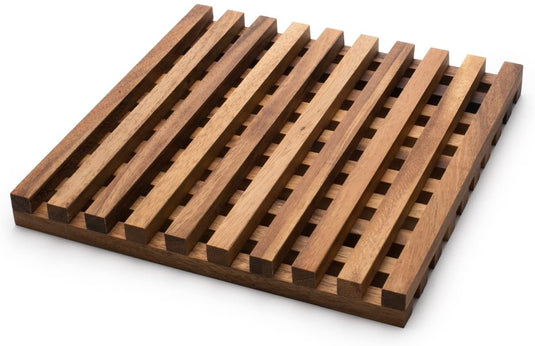 Ironwood Gourmet Venetian Acacia Wood Trivet 28636