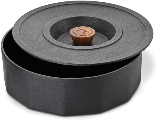 Outset Cast Iron Multi-Purpose Pot and Tortilla Warmer
