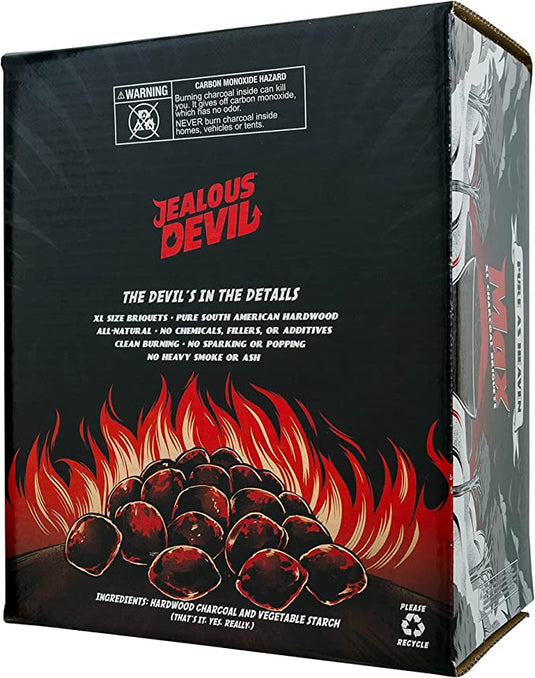 Max XL Briquets All Natural Hardwood Charcoal Pillow Briquets – 20lb Box