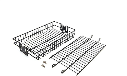 Grill Pro Nonstick Flat Spit Rotisserie Basket