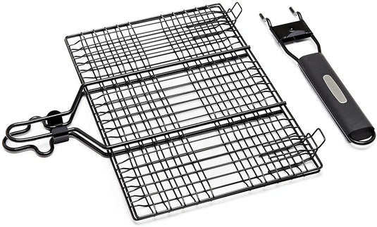 Grill Pro Nonstick Detachable Handle Burger Basket