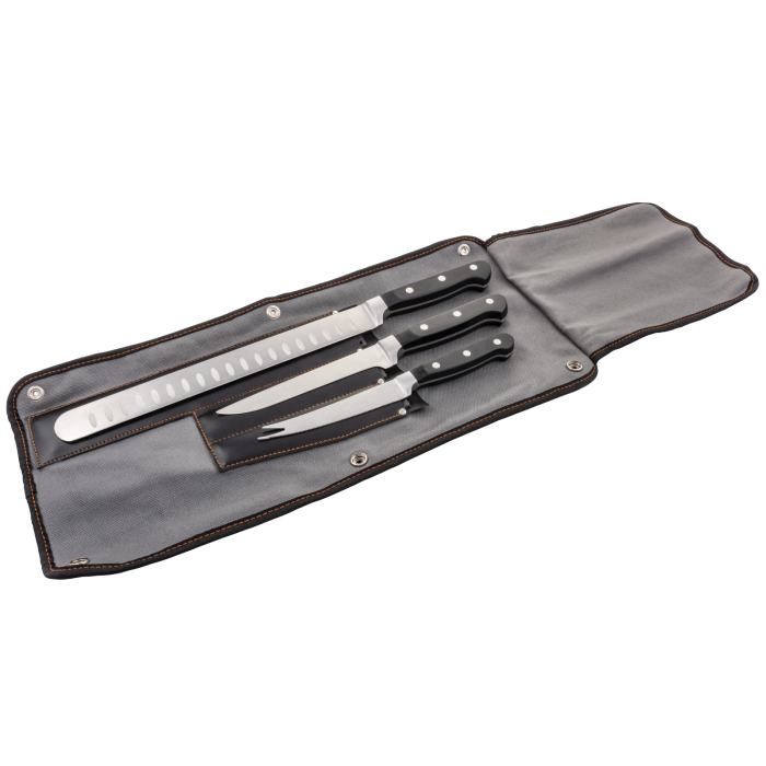 Load image into Gallery viewer, Oklahoma Joe's Blacksmith 3-Piece Knife Set
