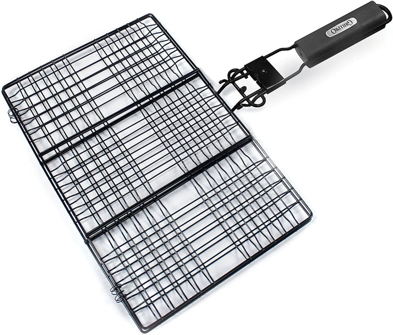 Load image into Gallery viewer, Grill Pro Nonstick Detachable Handle Burger Basket

