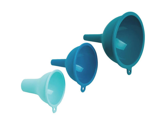Core Kitchen 3pc Silicone Funnel Set