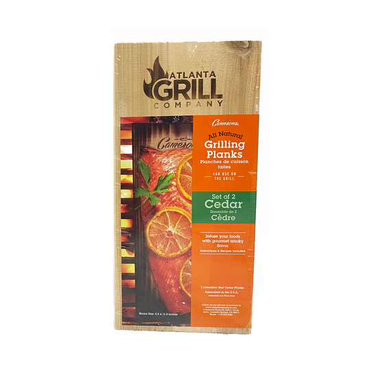 Camerons Products Cedar Wood Planks w/ Atlantagrillshoppany Logo (2 Pack)