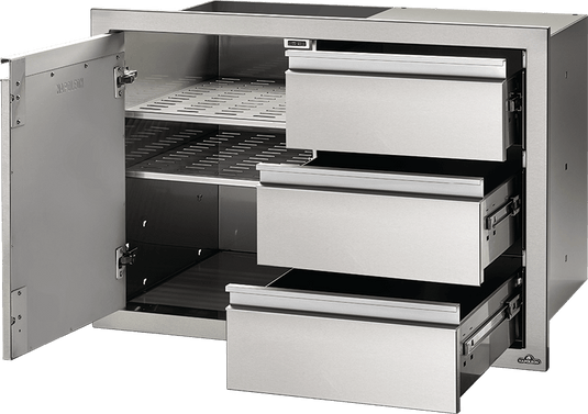 Napoleon 36" X 24" Single Drawer & Triple Drawer Combo BI-3624-1D3DR *Flash Sale