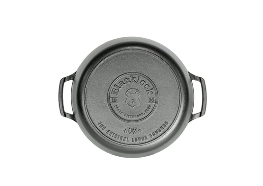 Lodge Blacklock *02* 5.5 Quart Triple Seasoned Cast Iron Dutch Oven
