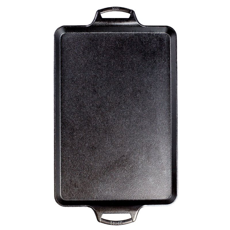 Load image into Gallery viewer, Lodge 15.5"x10.5" Seasoned Cast Iron Baking Pan
