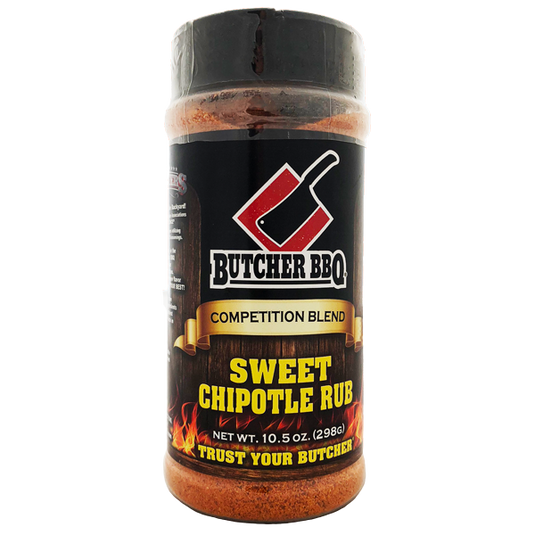 Butcher BBQ Competition Blend Sweet Chipotle Rub 10.5oz.