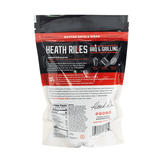Heath Riles BBQ Butter Bath & Wrap