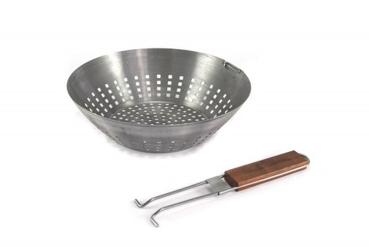 Charcoal Companion Round Wok w/ Removable Handle