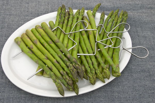 Load image into Gallery viewer, Charcoal Companion Veggie Raft Skewers

